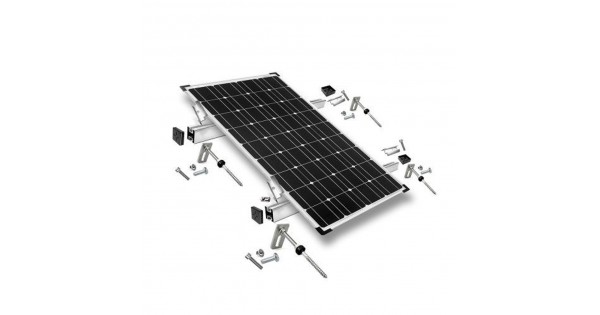 Kit montaj 3 panouri fotovoltaice pe acoperiș cu tabla