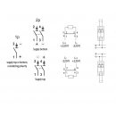 Intrerupator automat, curent continuu (DC),  63A, 2 poli, 10kA